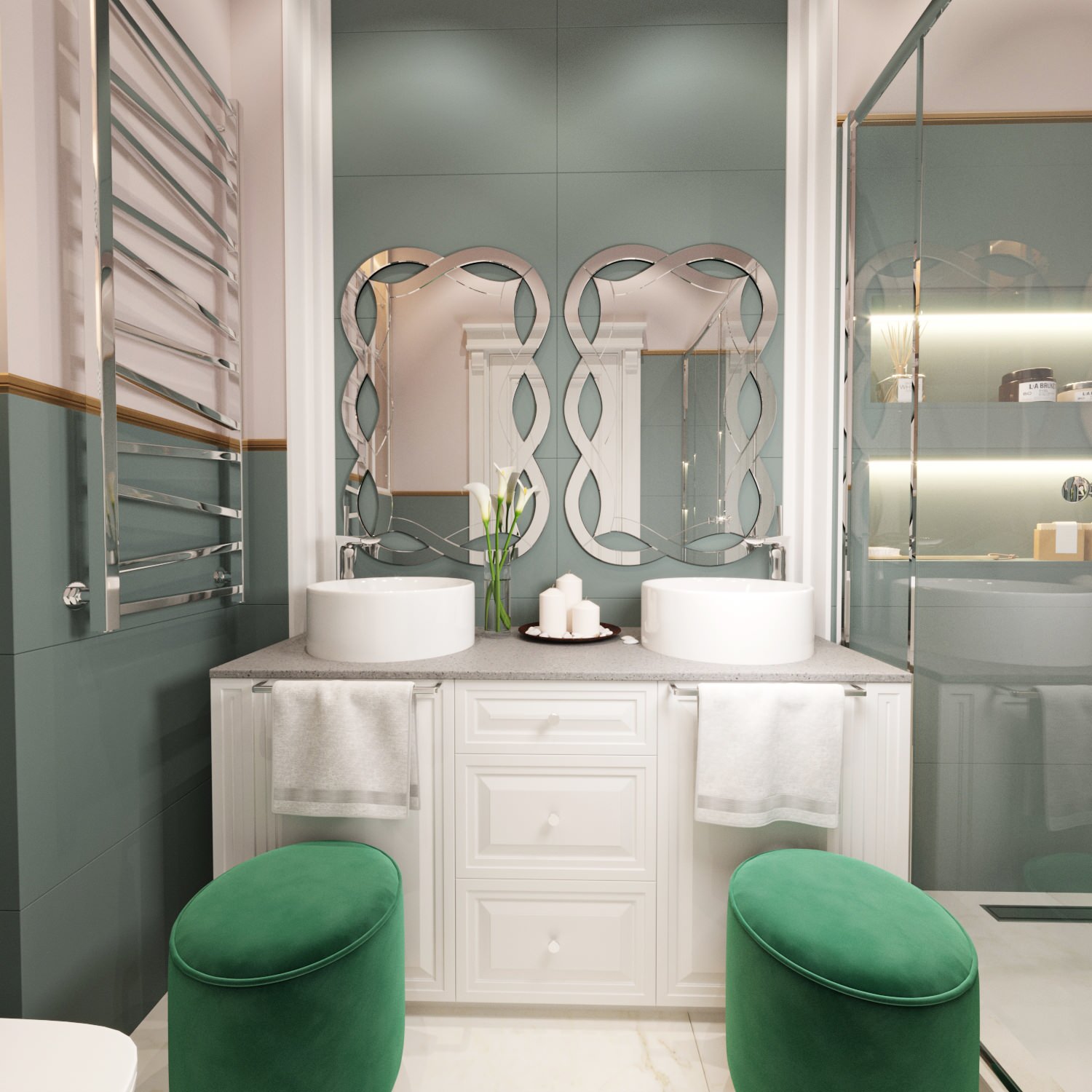 Дизайн проект квартиры для современной семьи