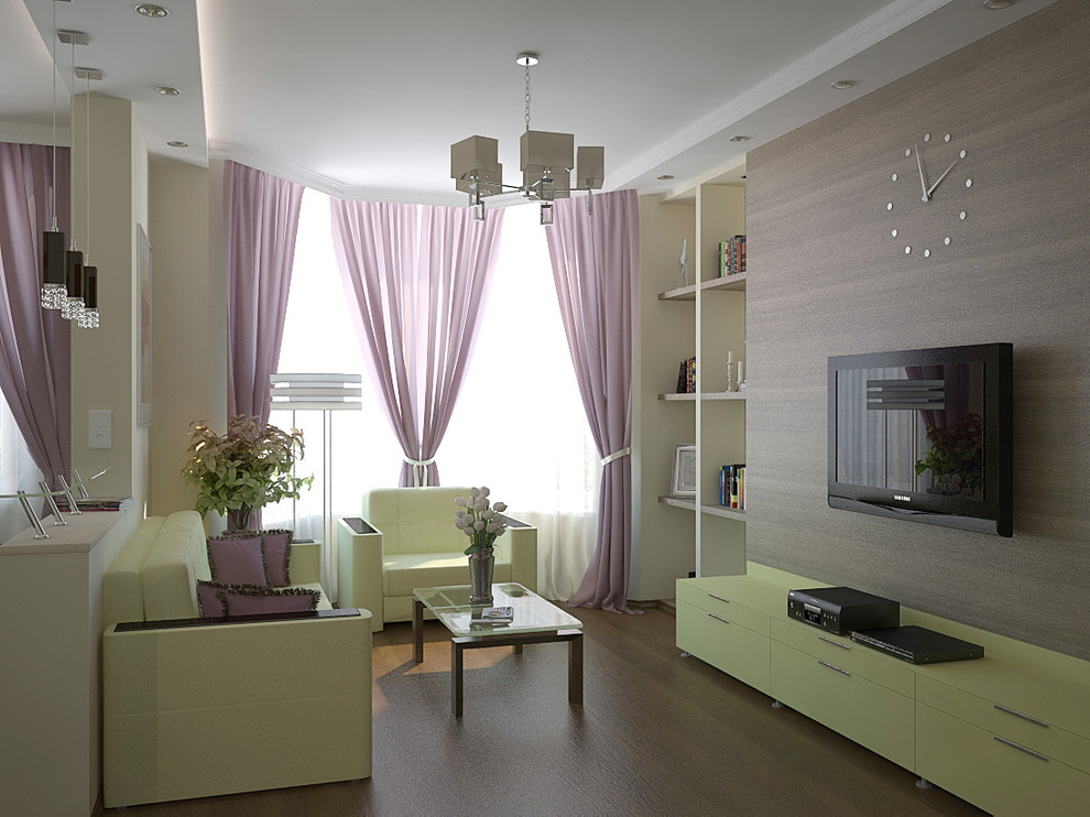 Визуализация реализованного проекта 89 м2 "Аметист"