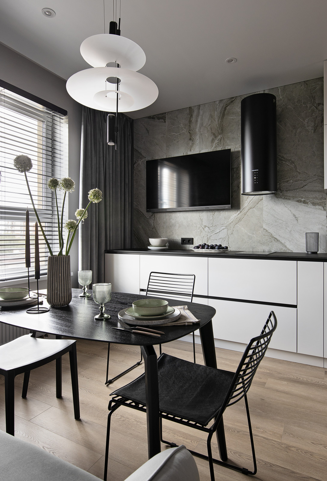 Реализованный дизайн-проекта квартиры под сдачу