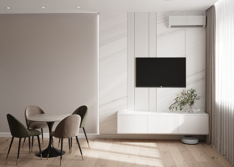 Кухня-гостиная для молодой семьи