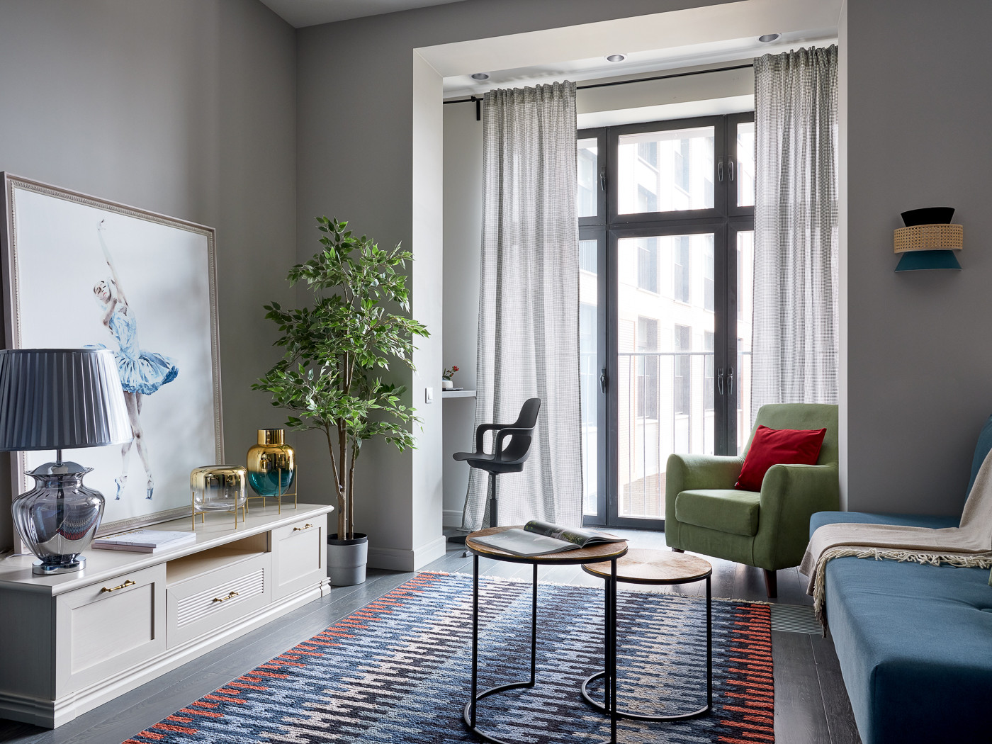 Стилизация квартиры в ЖК "Зиларт"