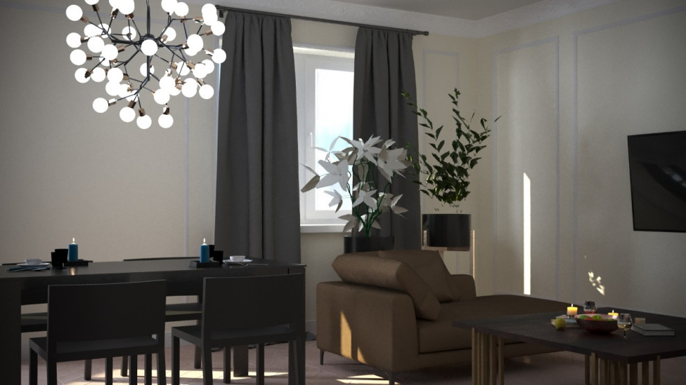 Небольшой дом для бизнес-леди