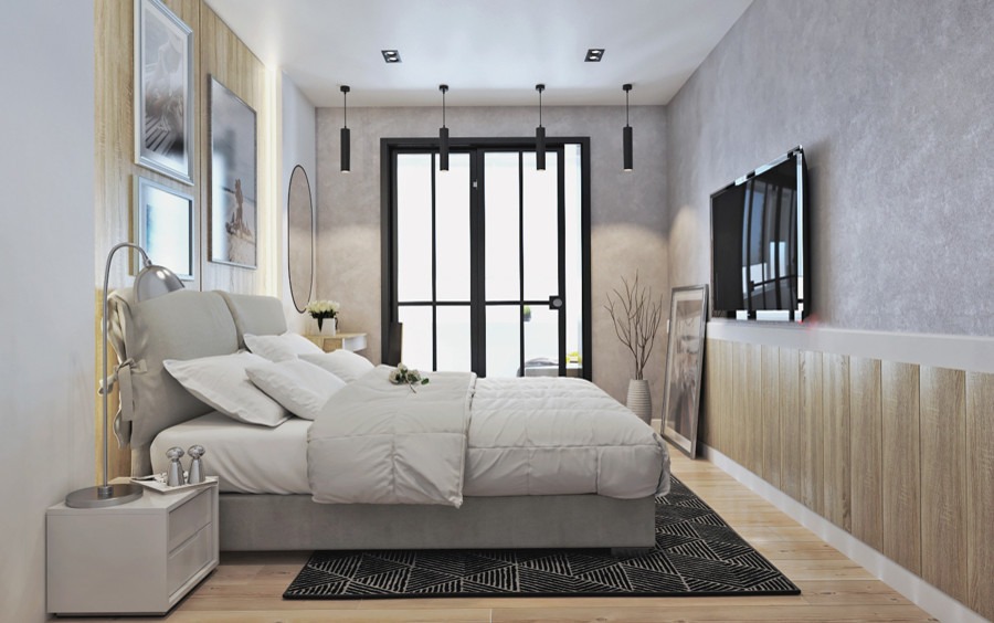 дизайн-проект интерьера квартиры по ул. Некрасовская в г. Владивостоке.