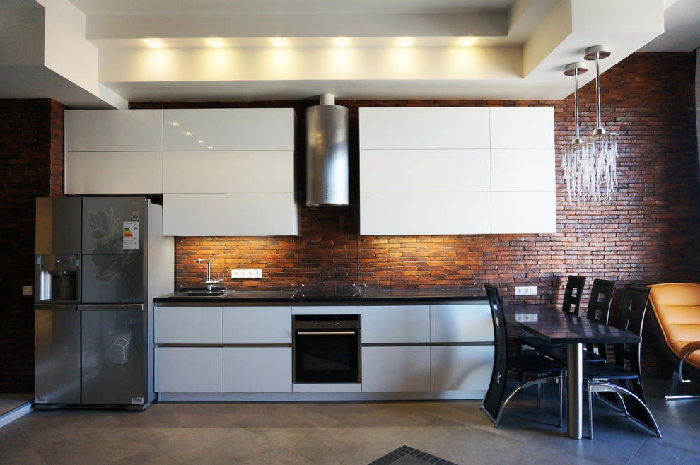 Обложка проекта: Квартира 114 м2 в эклектичном стиле