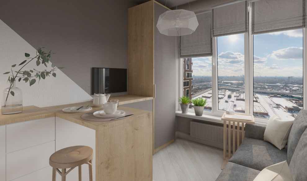 Обложка проекта: Квартира-студия 18 м2