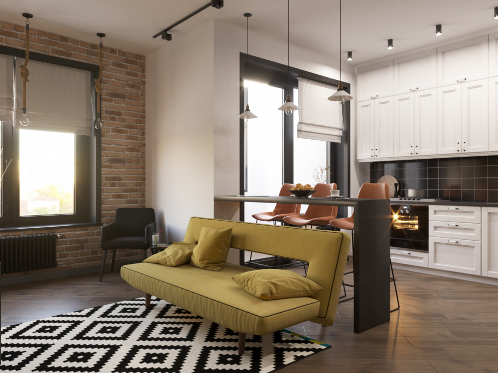 Обложка проекта: Лофт в ЖК "Фили-Град"