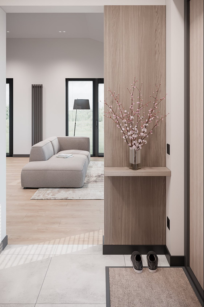 Дизайн интерьера дома 71 м² минимализм Ольховка Кантри Клаб