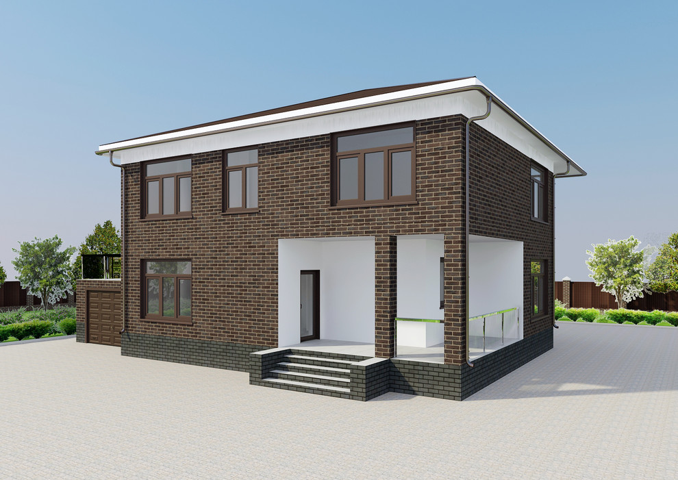 Обложка проекта: Дизайн-проект загородного дома на Де-Фризе