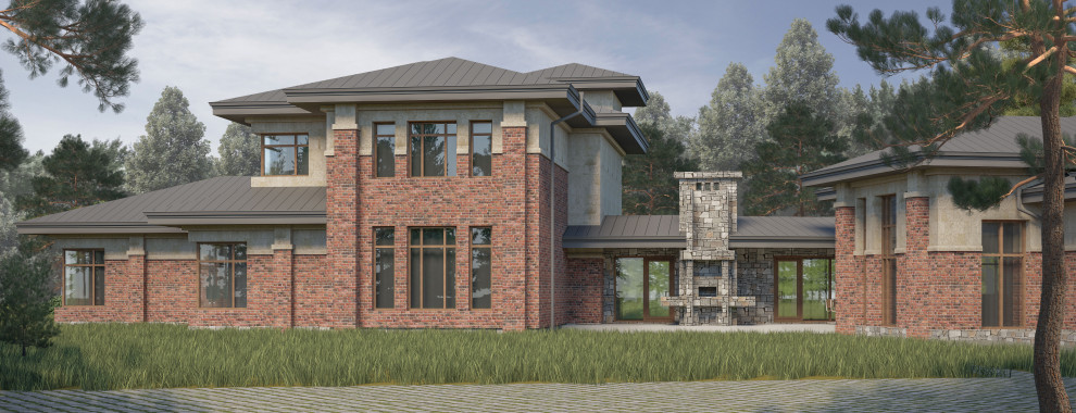 Вилла с беседкой в Охтинском Парке