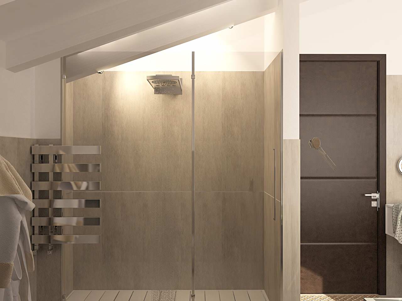 Двухэтажная квартира. Милан, Италия