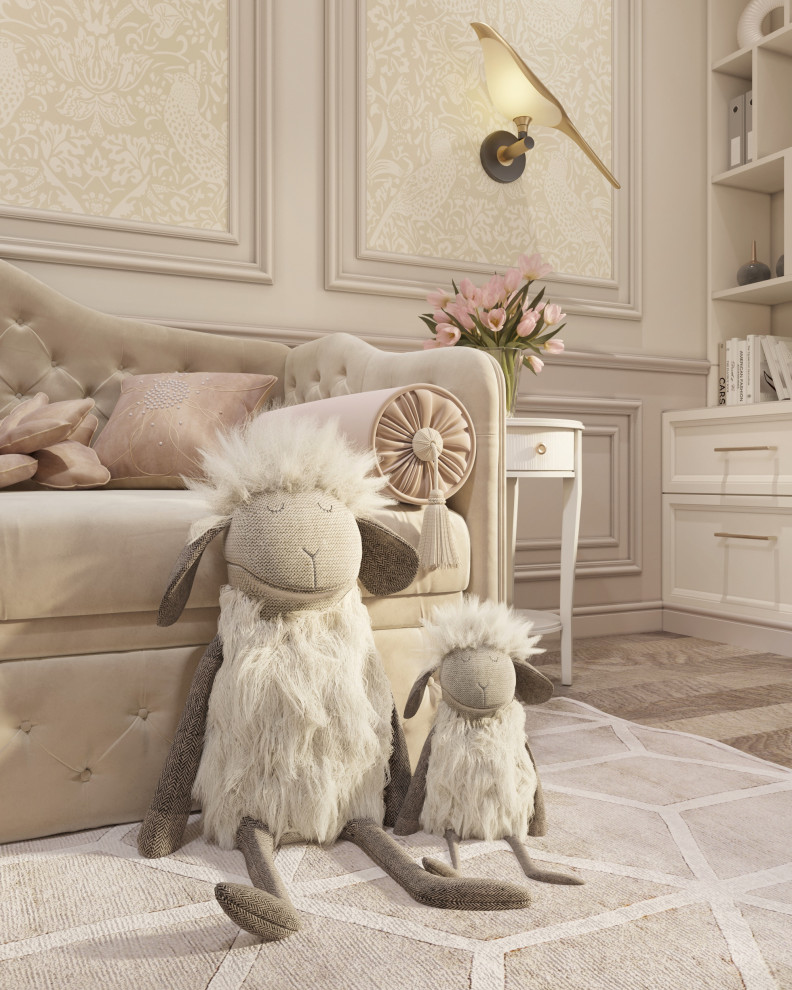 Обложка проекта: Детская комната для девочки