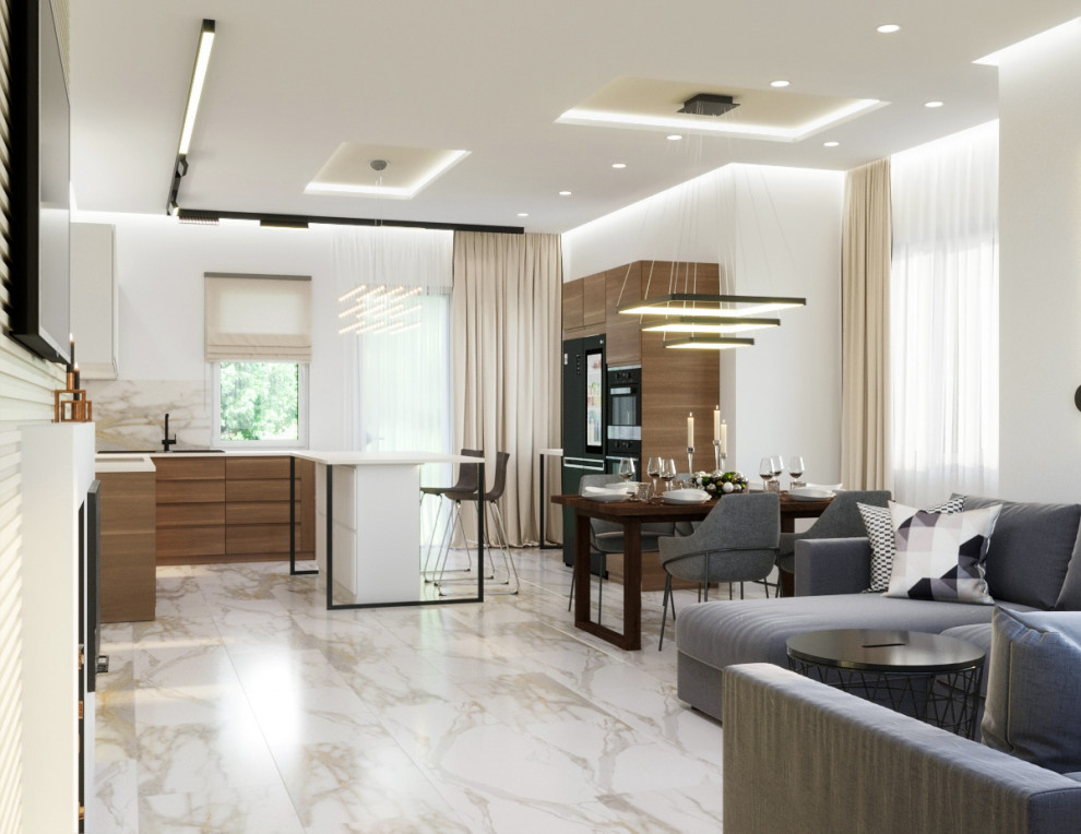 кухня-гостиная