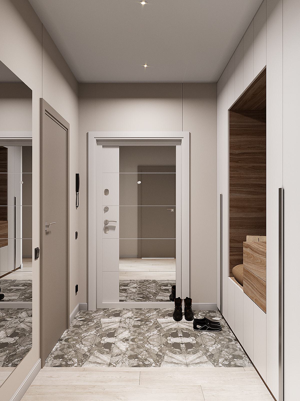 Проект квартиры 67,5 кв.м