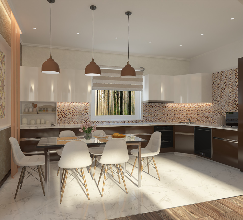 Кухня-гостиная, 48.8 кв.м