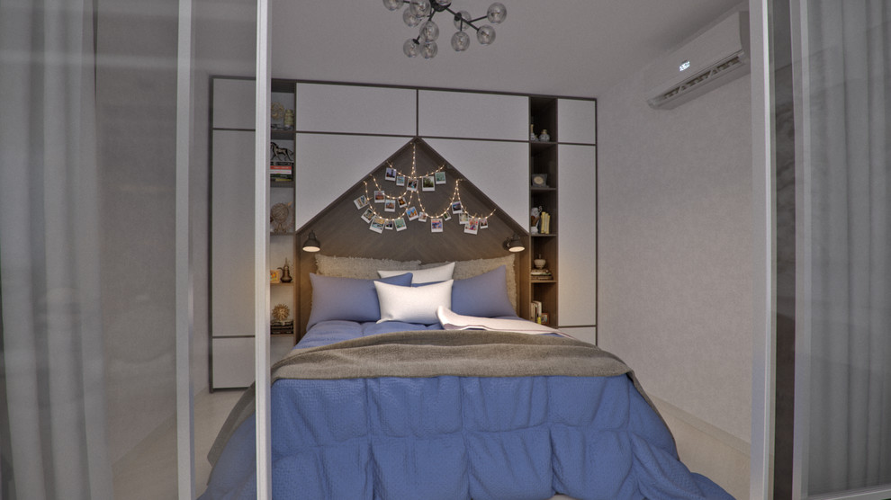 Квартира для молодой супружеской пары в жк "Лазурный"