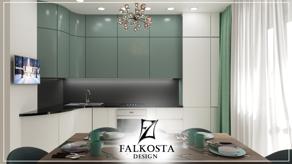 Дизайн интерьера в Нур-Султане. Стильная квартира от Falkosta