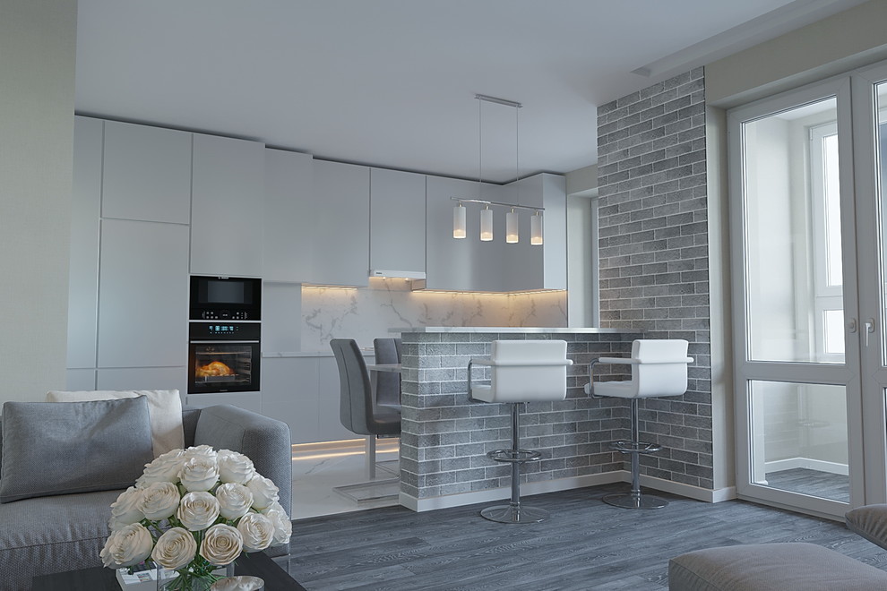 "Дизайн-проект трехкомнатной квартиры"