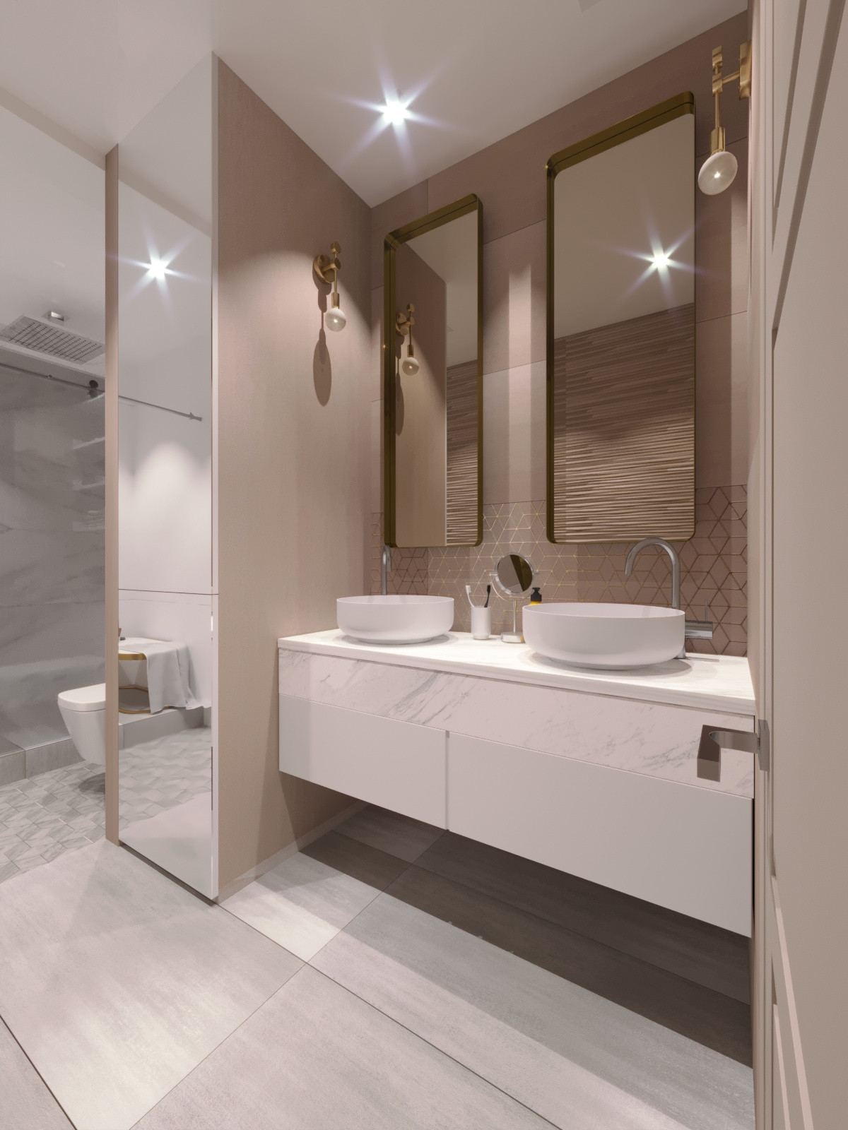 Квартира неоклассика 140м2 г.Новосибирск
