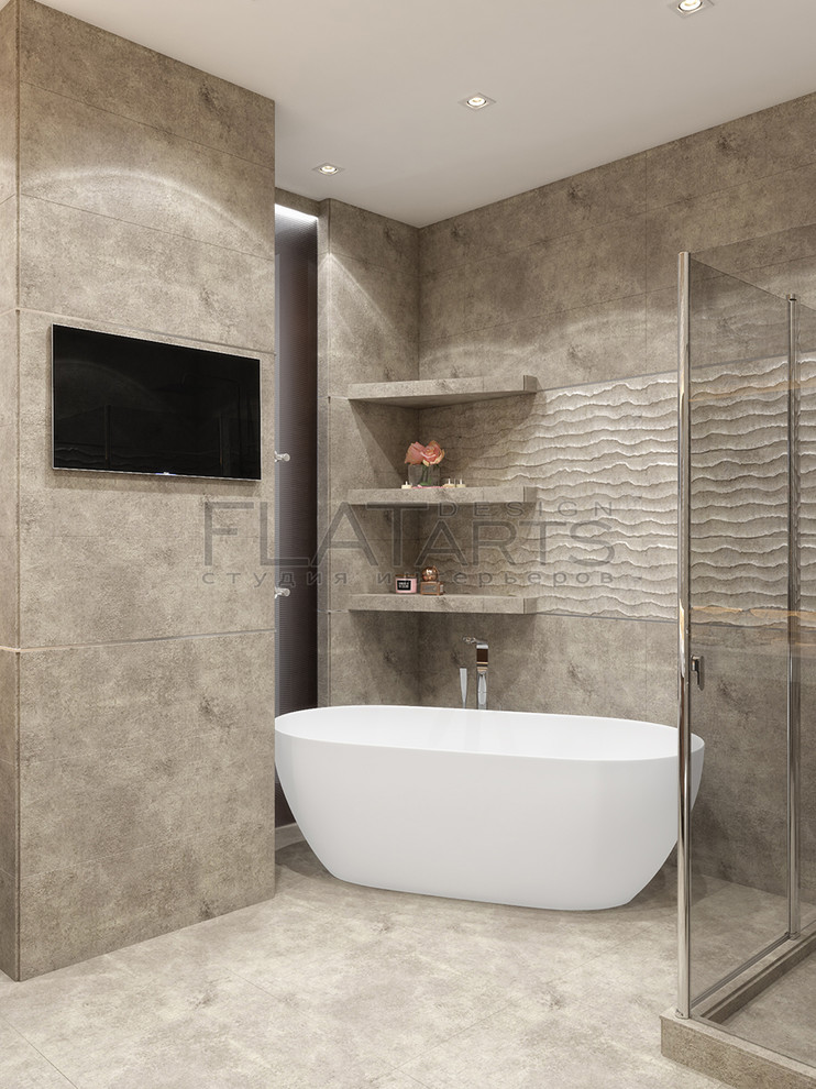 Дизайн 2-ной кв. 120кв.м. Современный стиль