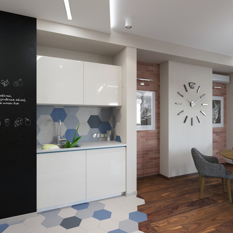 Под крылом самолета