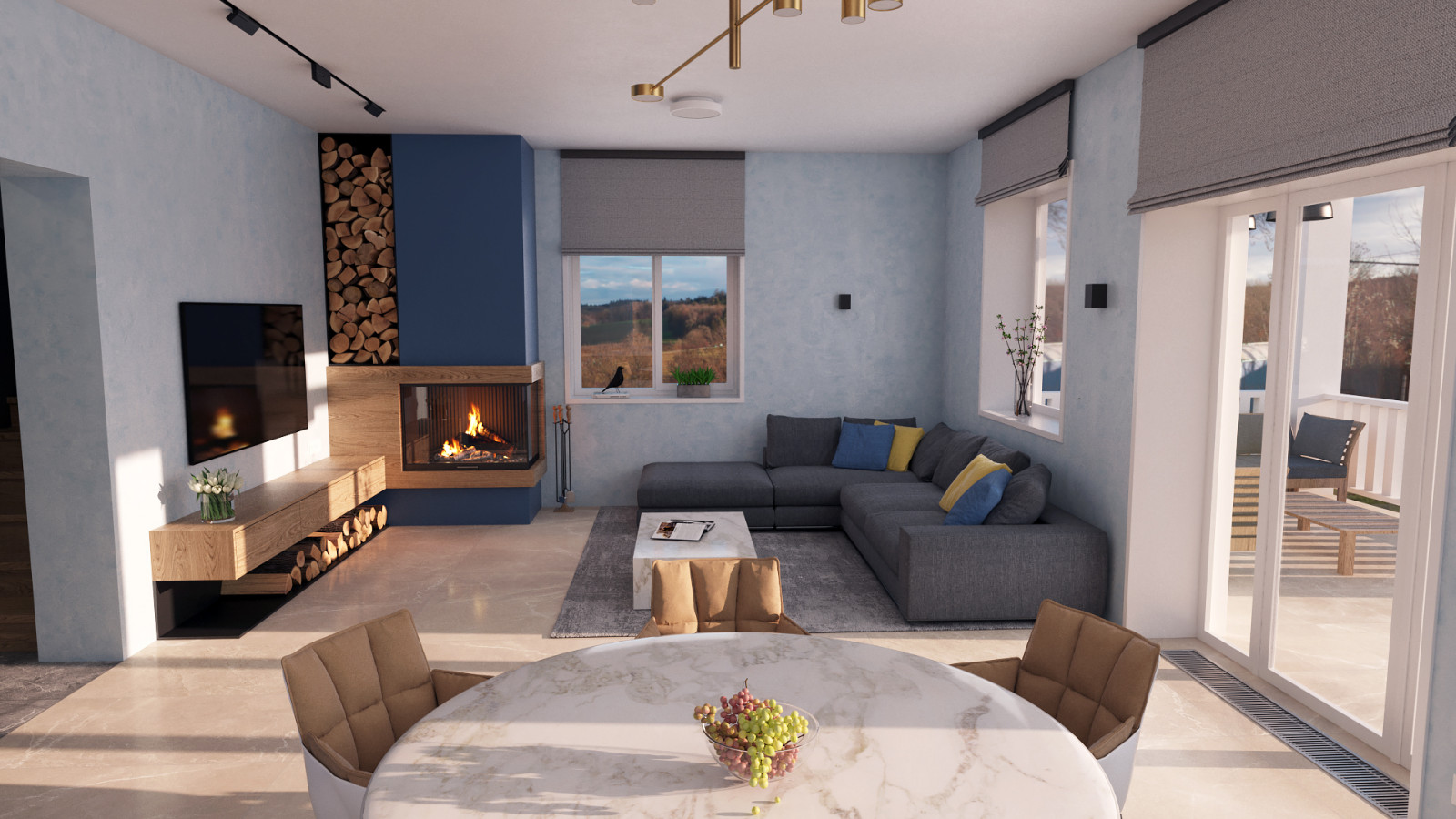 Дизайн проект дома в КП «ЭКО ПАРК» Самара