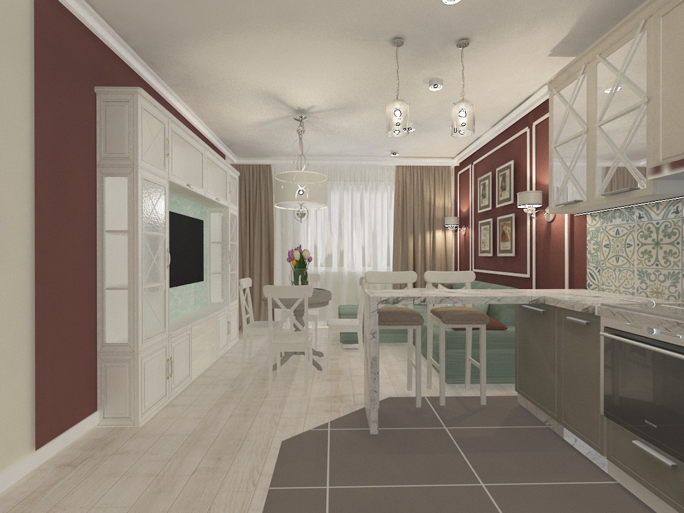 Обложка проекта: Уютная квартира на берегу Невы