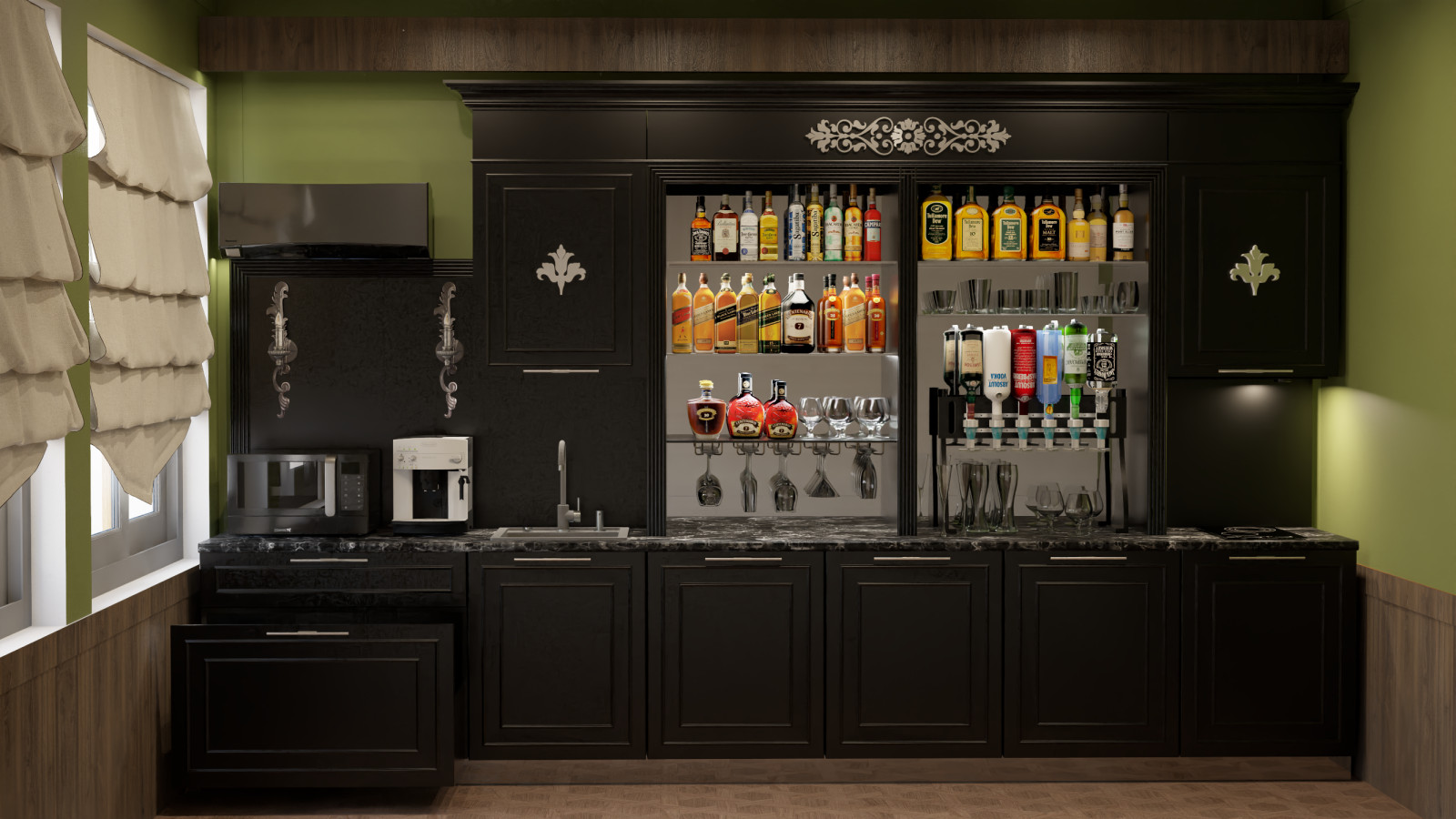 Паб в офисе компании Краснодар