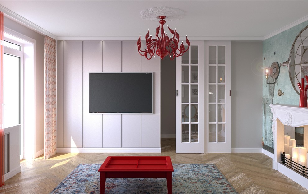 Квартира со свежим цветовым решением