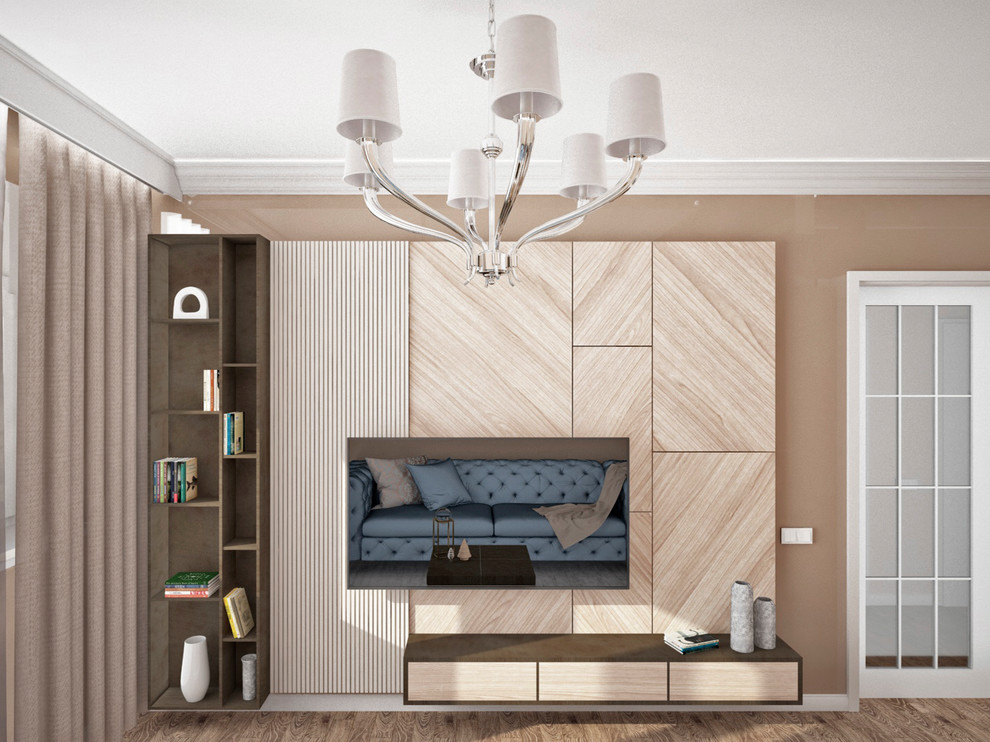 Двухкомнатная квартира 70м2 Гостиная2