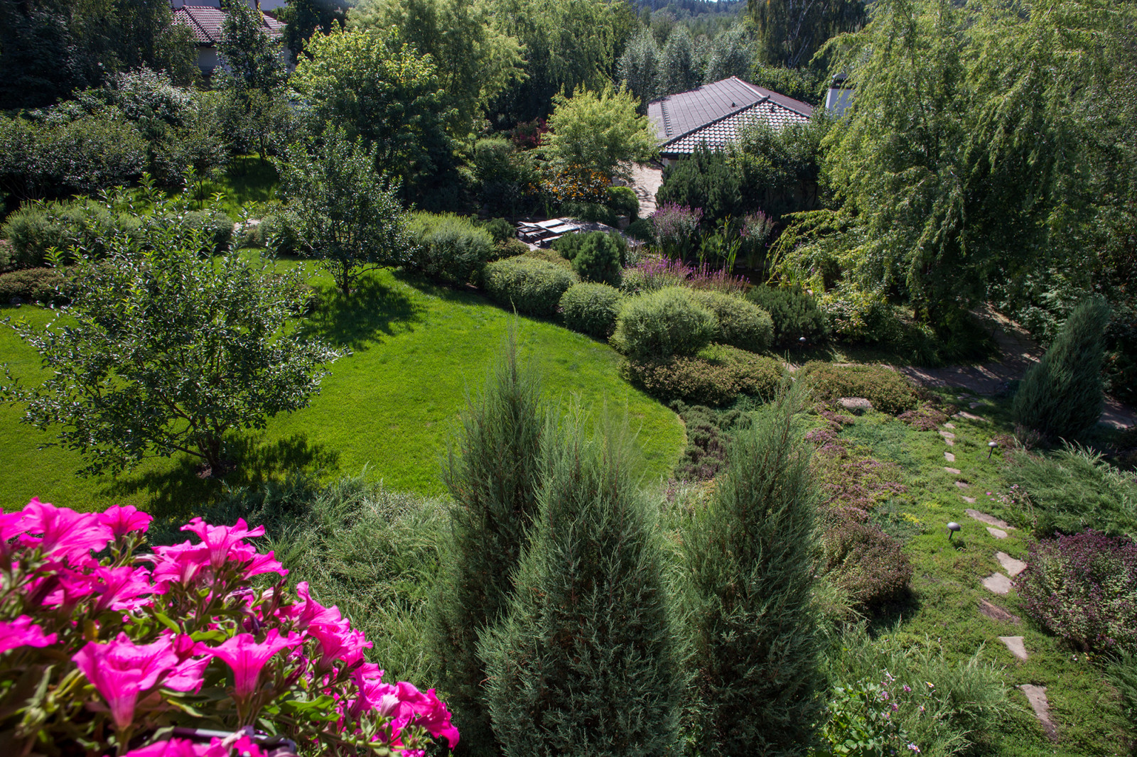 Garden of Elena Astashkina in Moscow Region
