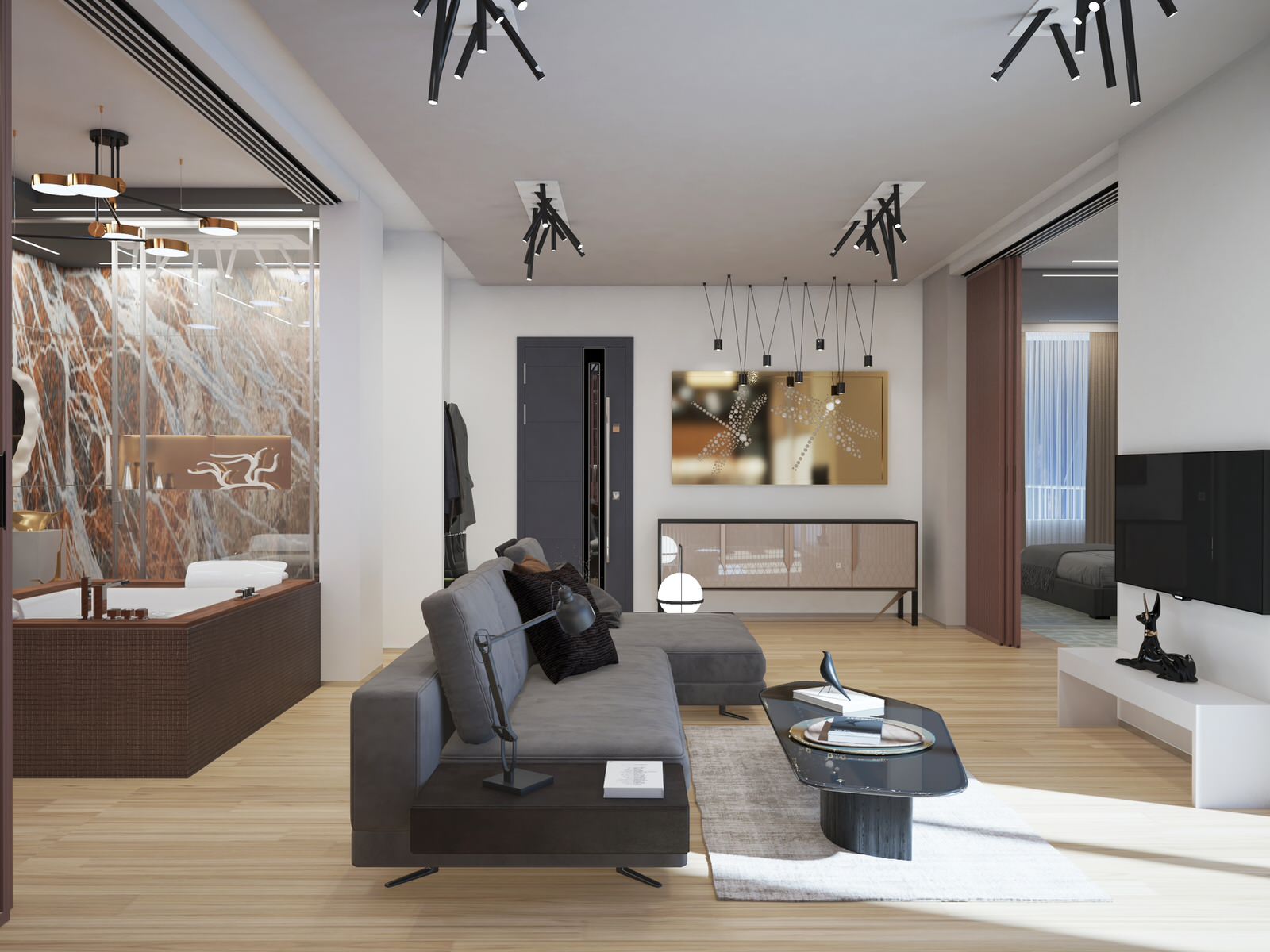 Обложка проекта: Большая студия со стрекозами.