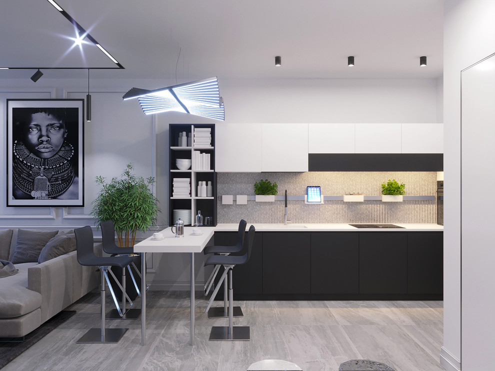 квартира 35 кв.м *Monochrome*