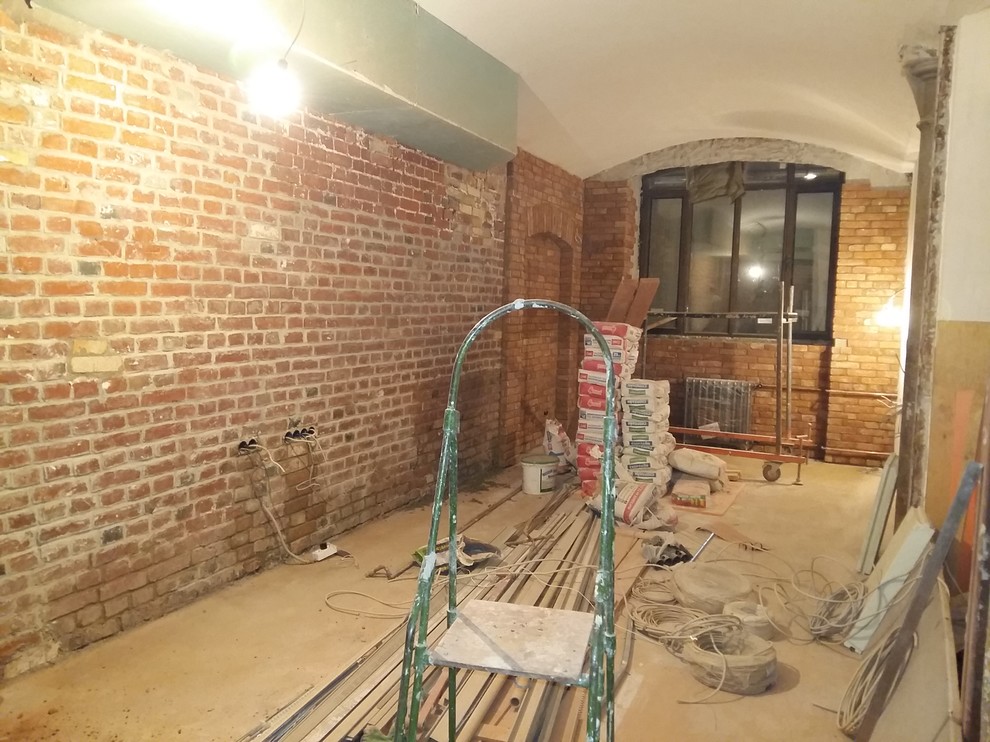 Отделка лофта по проекту бюро Август Проект