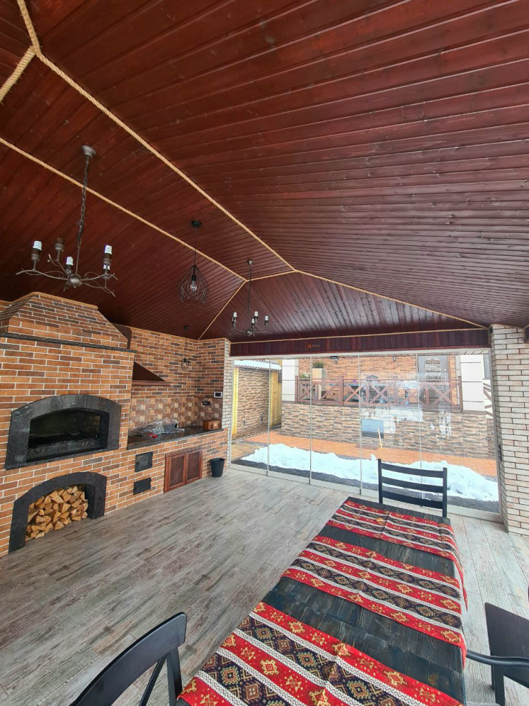 Остекление мангальной