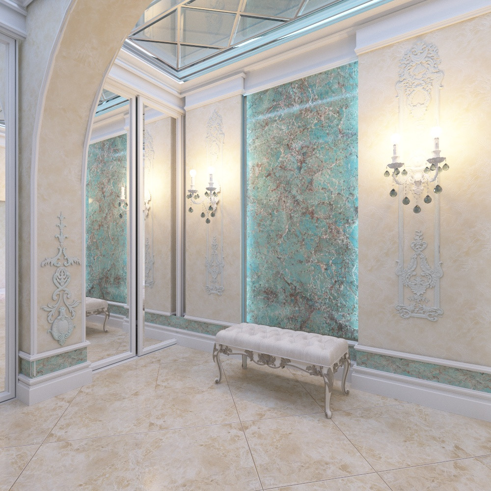 холл в жилом доме 500м.кв.