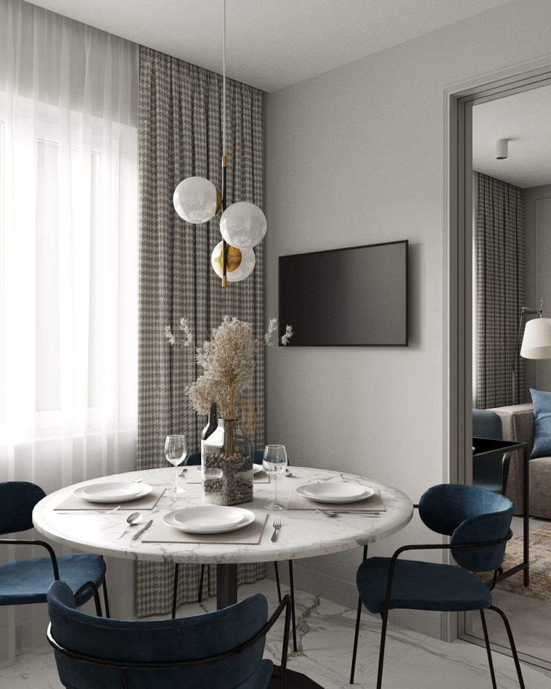 Лаконичная квартира для молодой семьи