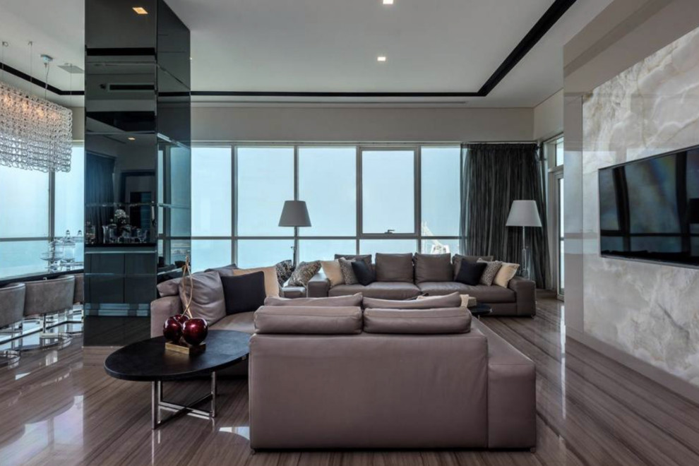 Пенхаус с понорамными окнами