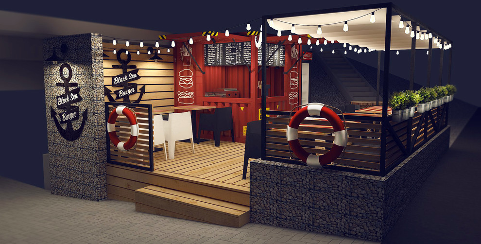Обложка проекта: Проект уличного кафе быстрого питания