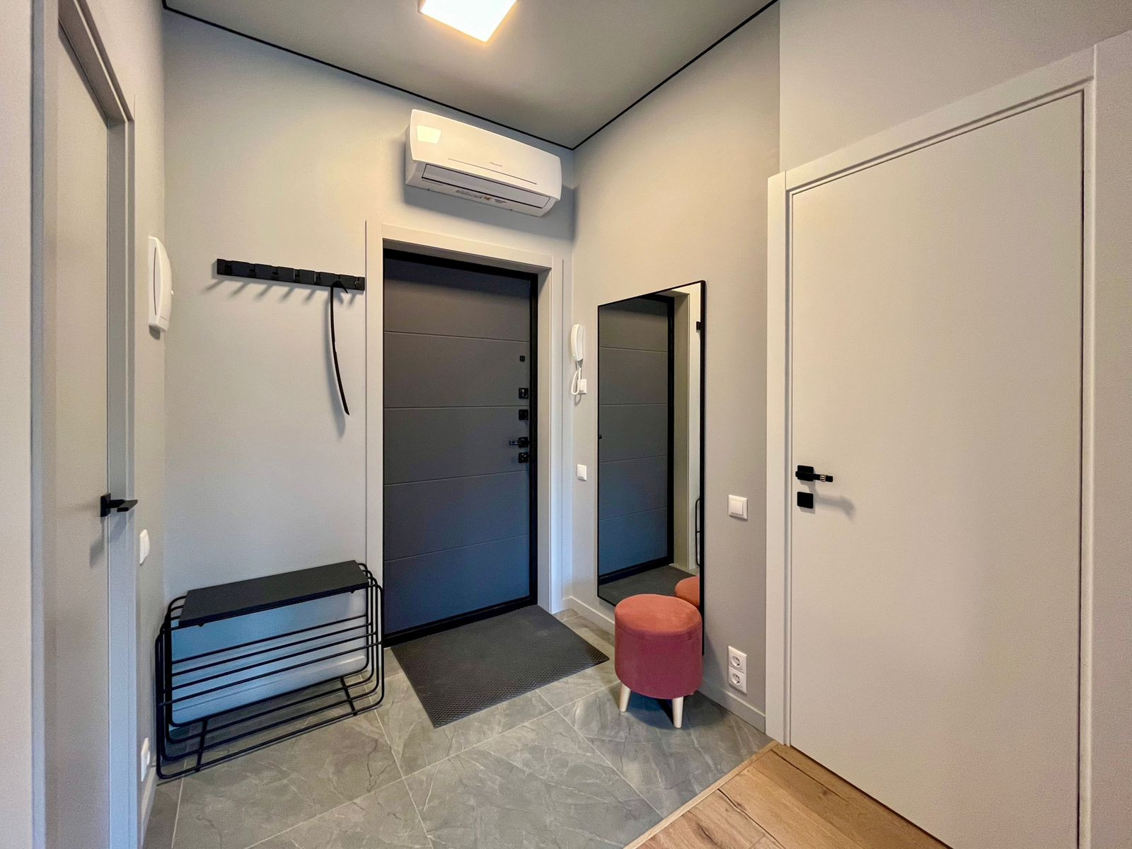 Проект студии 37м2, ЖК Серебрица