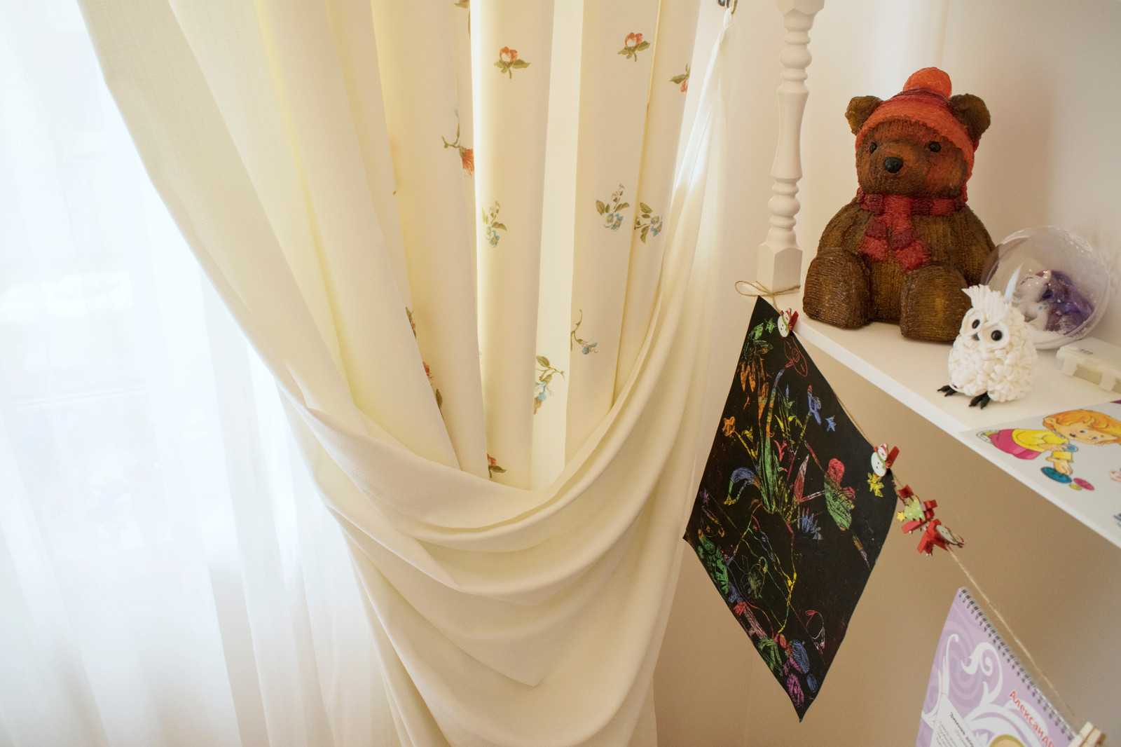 Текстильное оформление детской комнаты