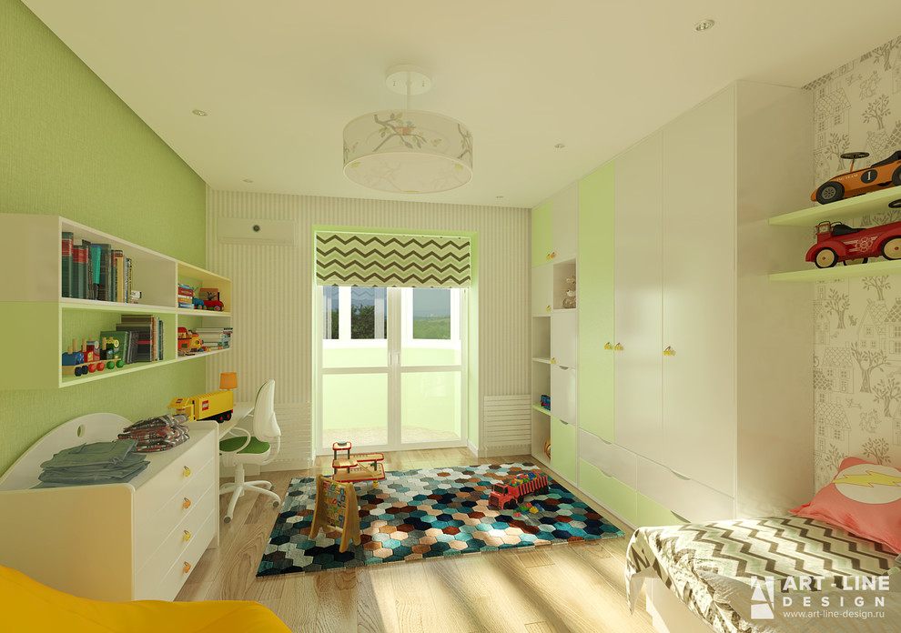 Обложка проекта: Двухкомнатная квартира 75 кв.м. Московская Область. П. Ивантеевка.