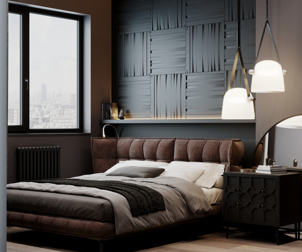 Квартира для холостяка с видом на горы