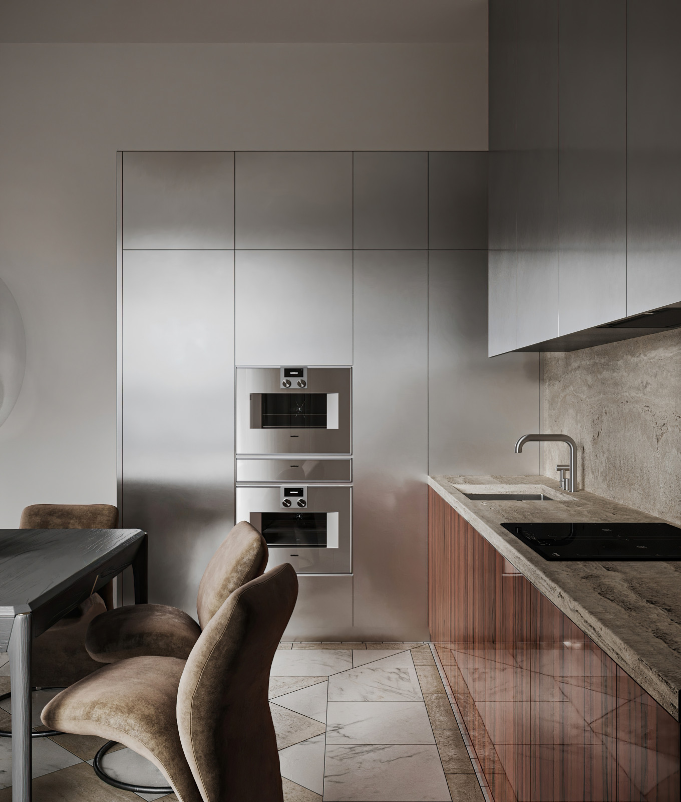 Двухуровневая квартира в Москве