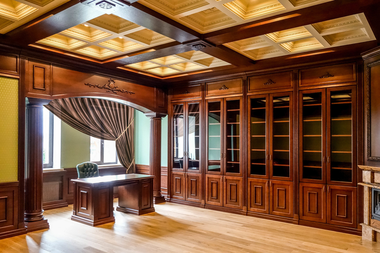 Кессонные потолки