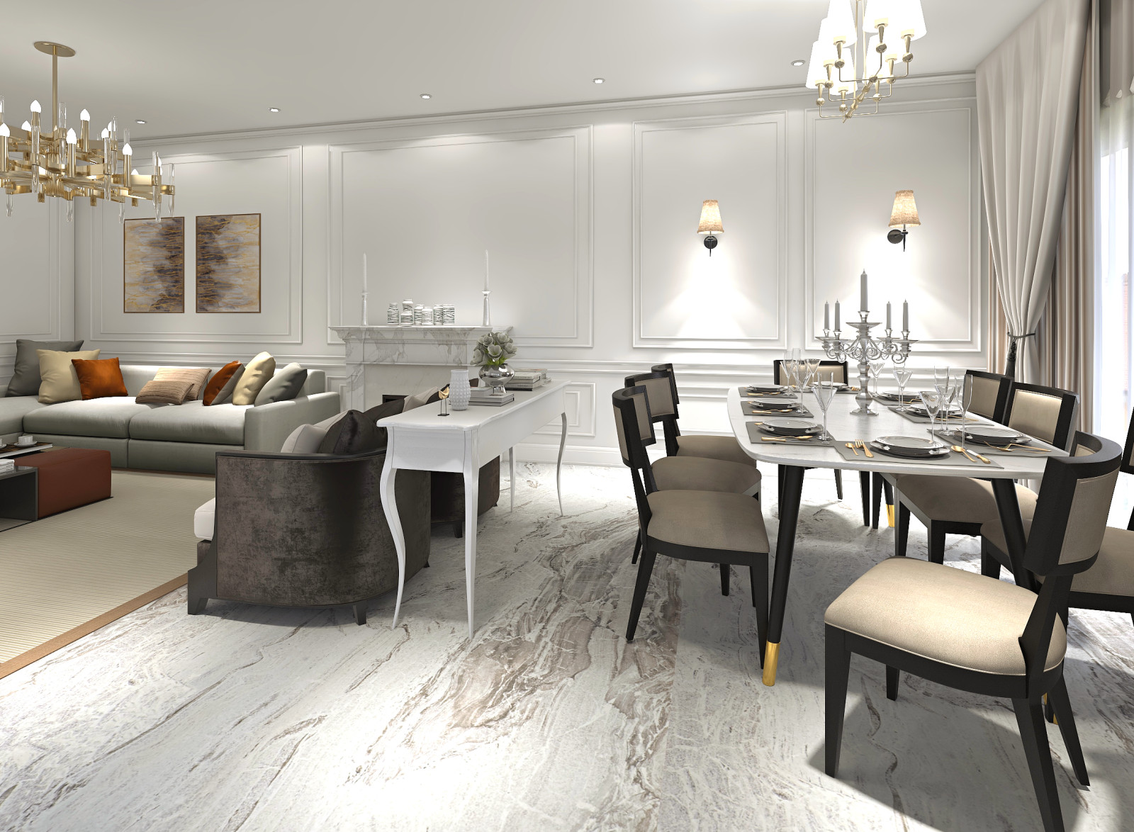 Гостиная (разные варианты)