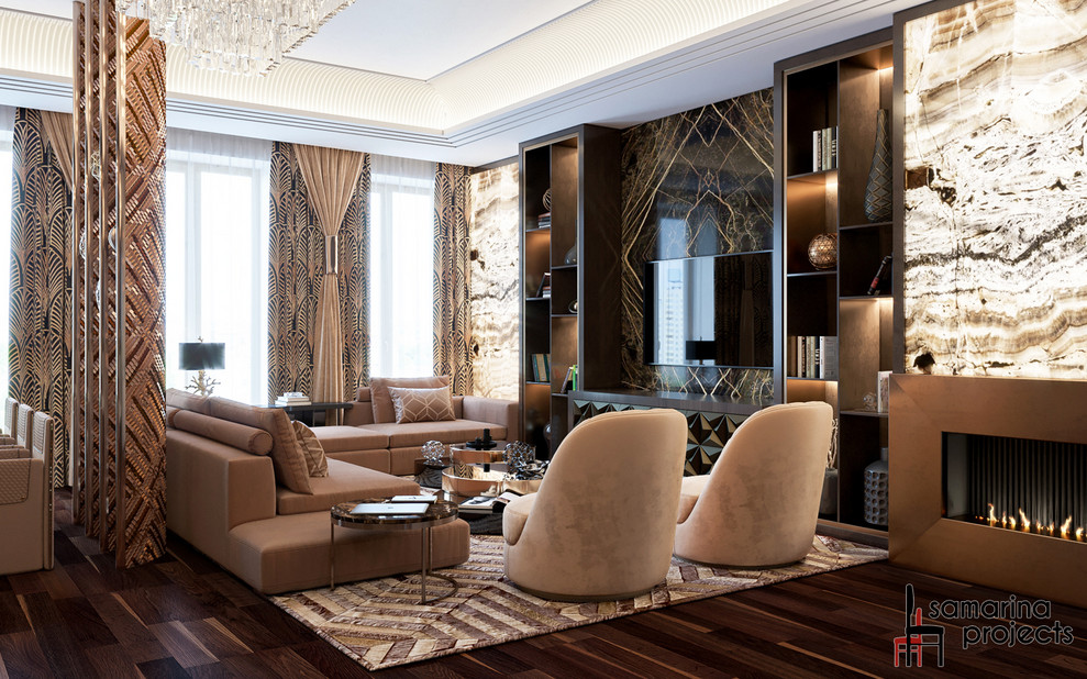 Роскошная и элегантная студия для дружной семьи