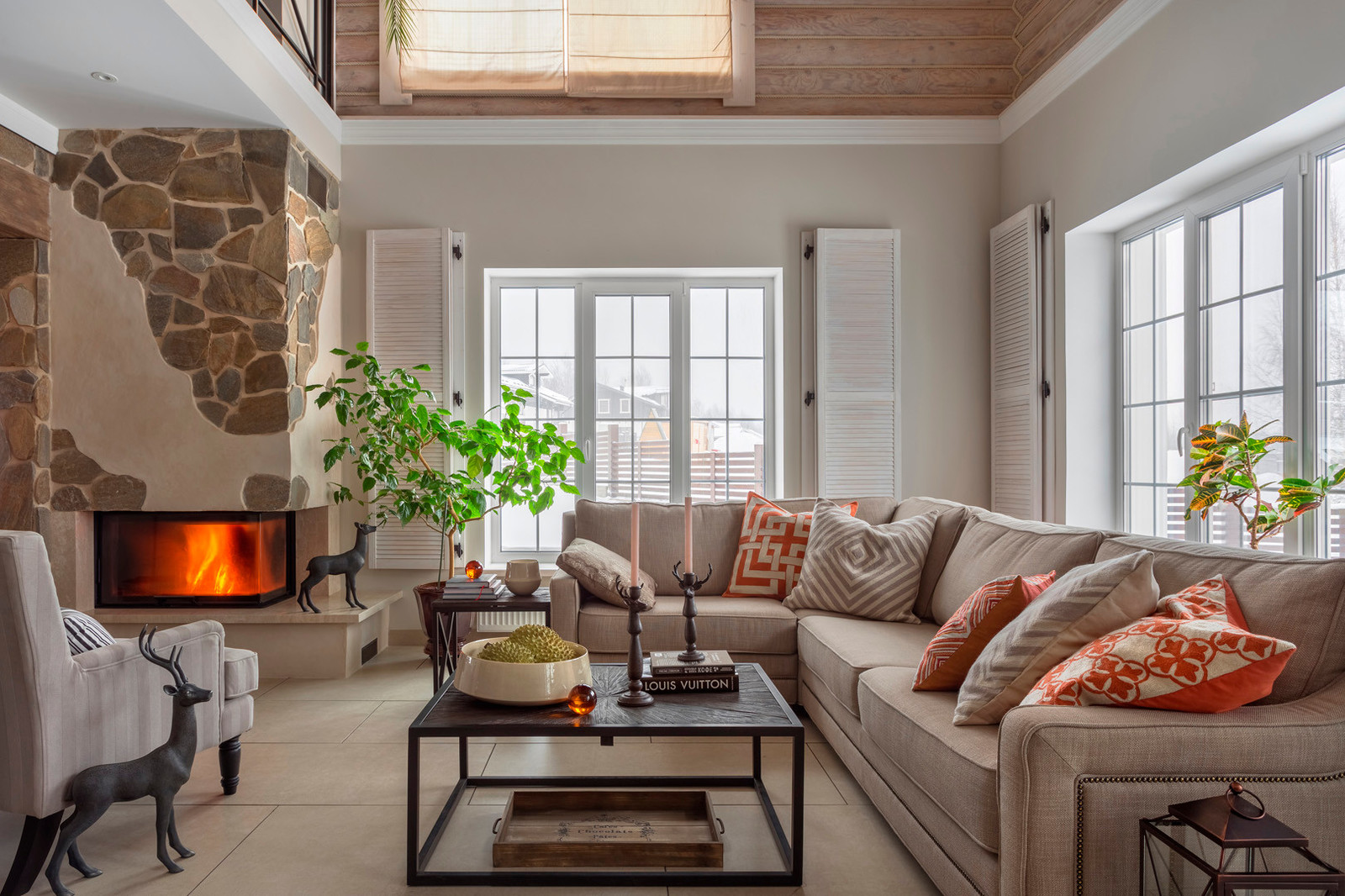 Загородный дом в стиле шале