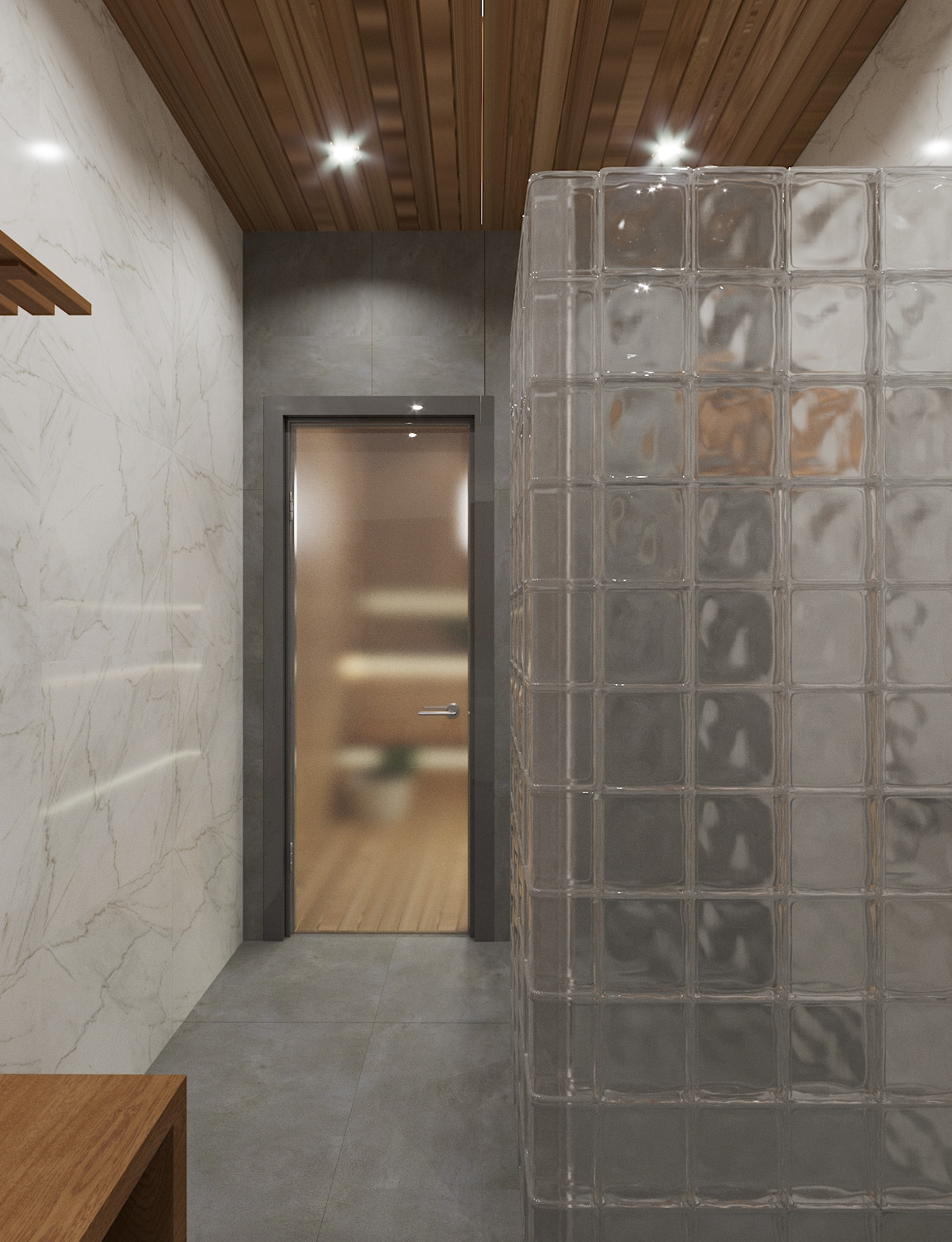 Интерьер бани