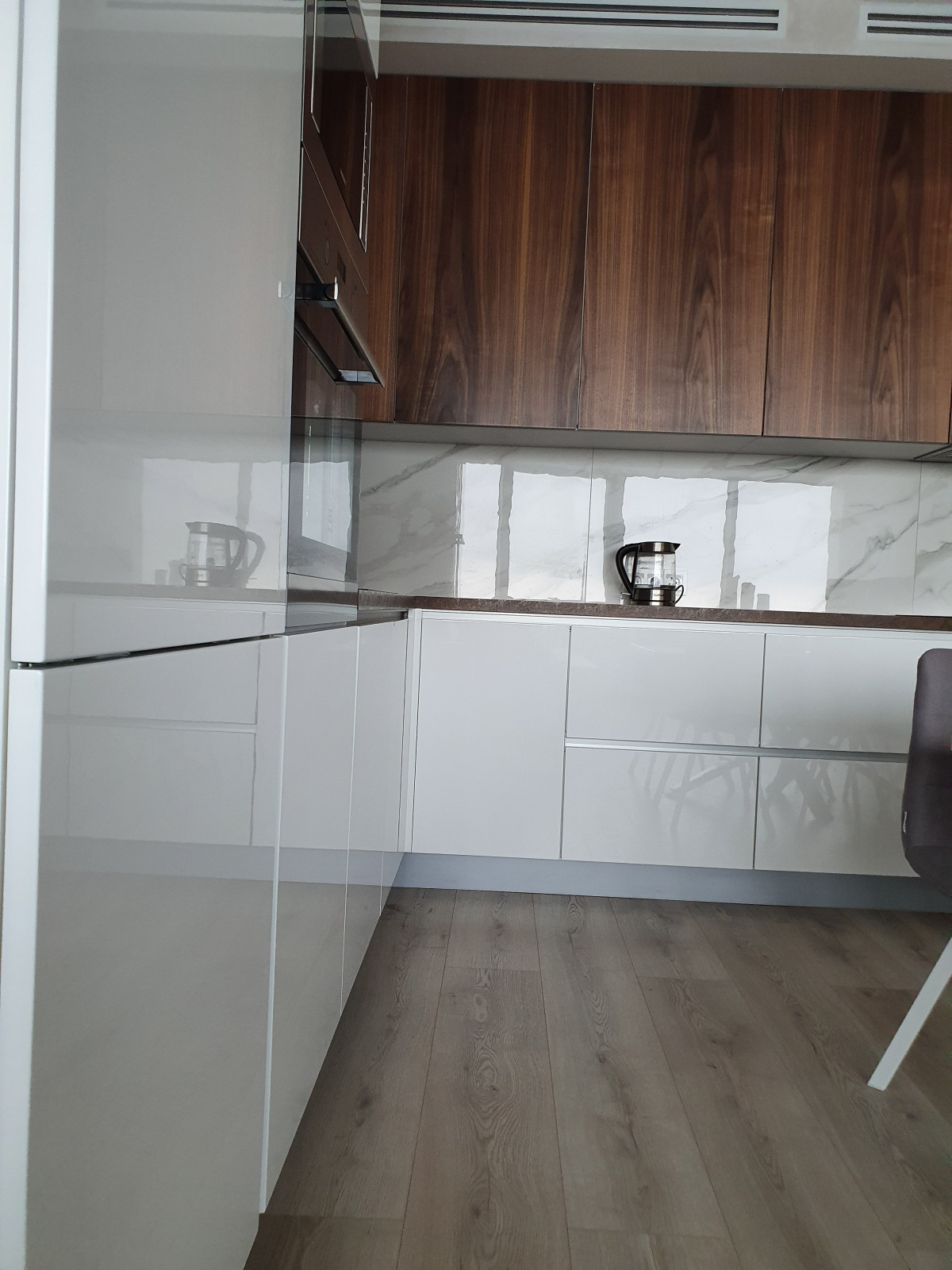 Кухня в современном стиле, ЖК Лазурные Небеса, г. Казань