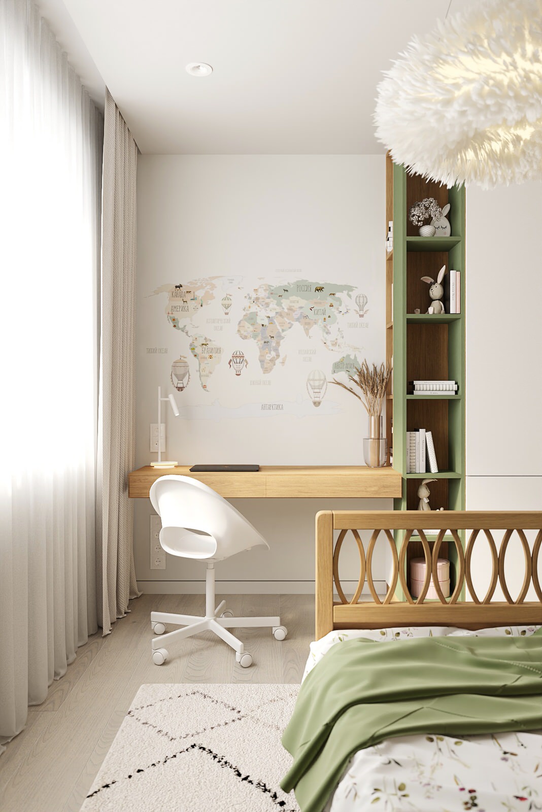 Трехкомнатная квартира 90м2